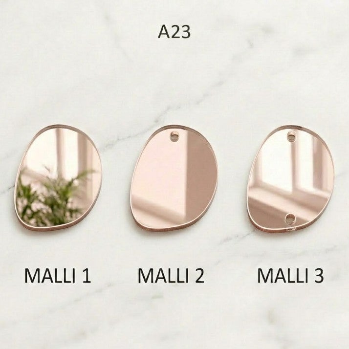 Akryyli ep&auml;symmetrinen 10kpl