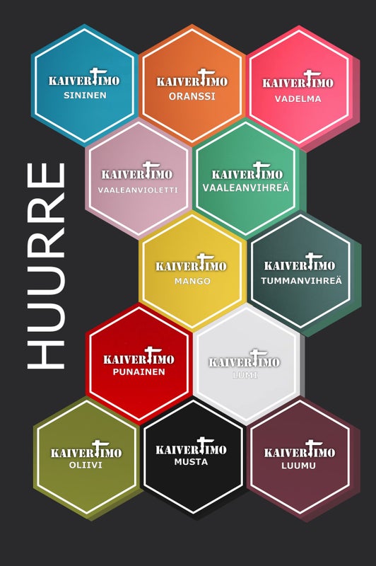 Akryyli py&ouml;r&ouml;t&auml;hti 10kpl